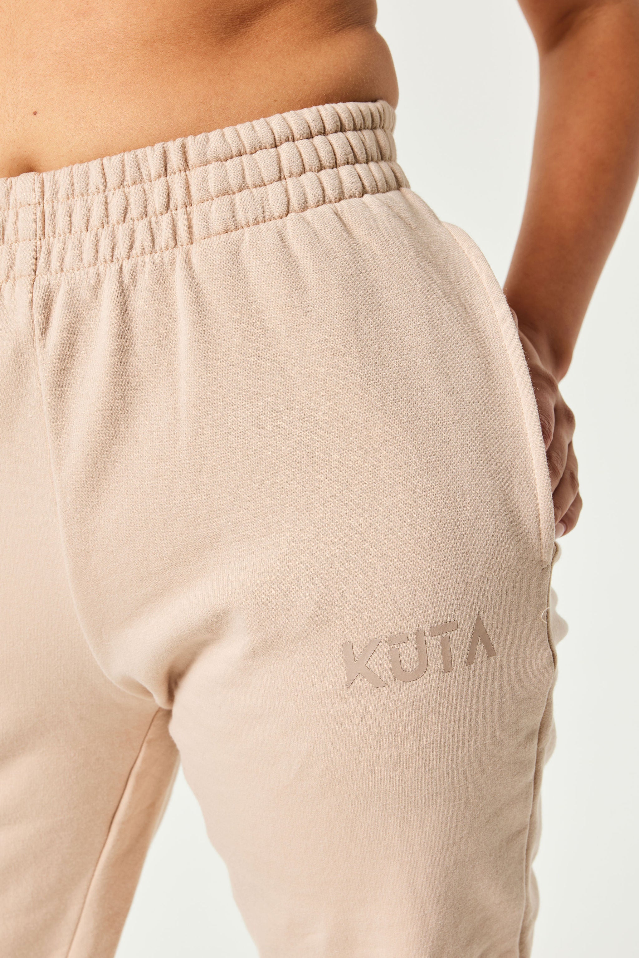 Unisex Trackies, Cream
